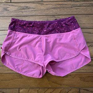 Lululemon Speed Up Shorts size 4